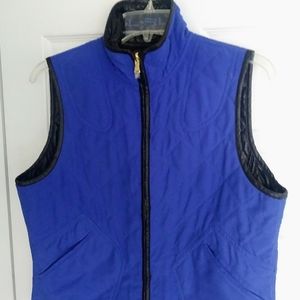 LRL Ralph Lauren Vest Blue/Black Reversible Sz M